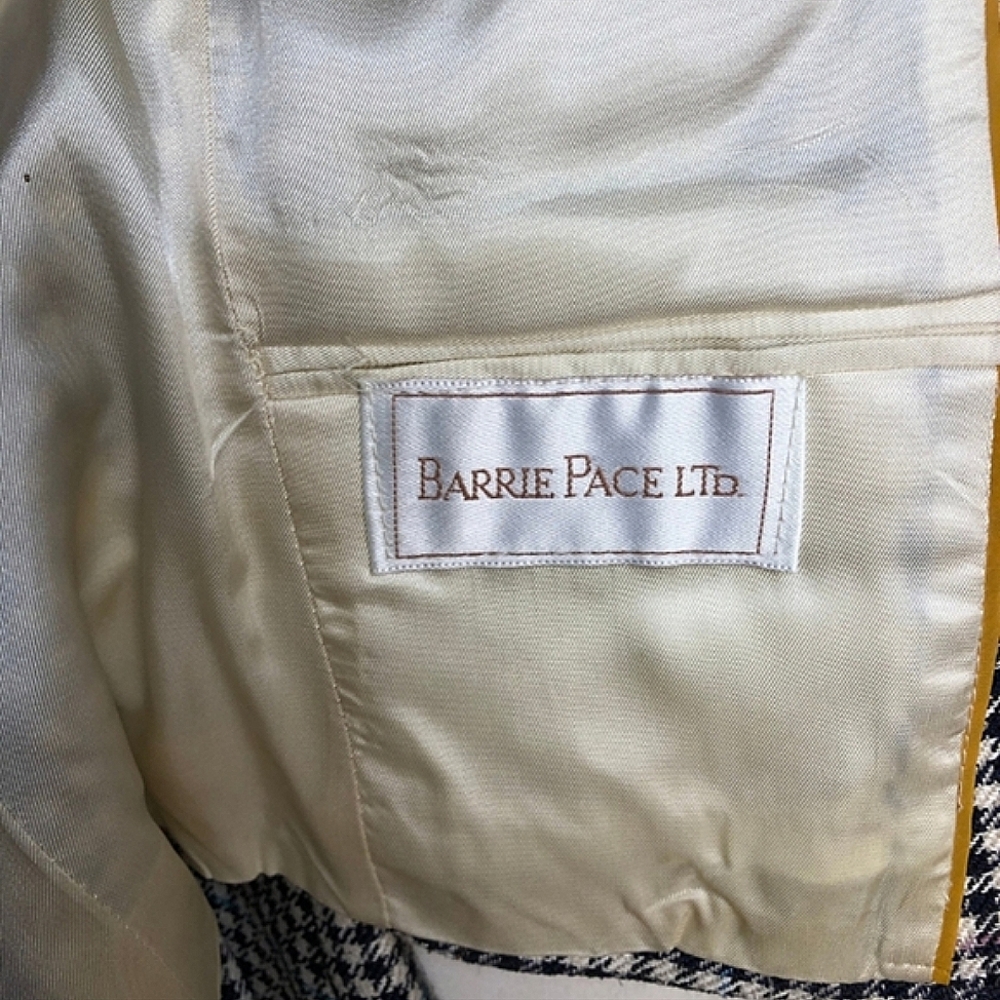 Barrie Pace Collarless Fully Lined Houndstooth Sk… - image 6